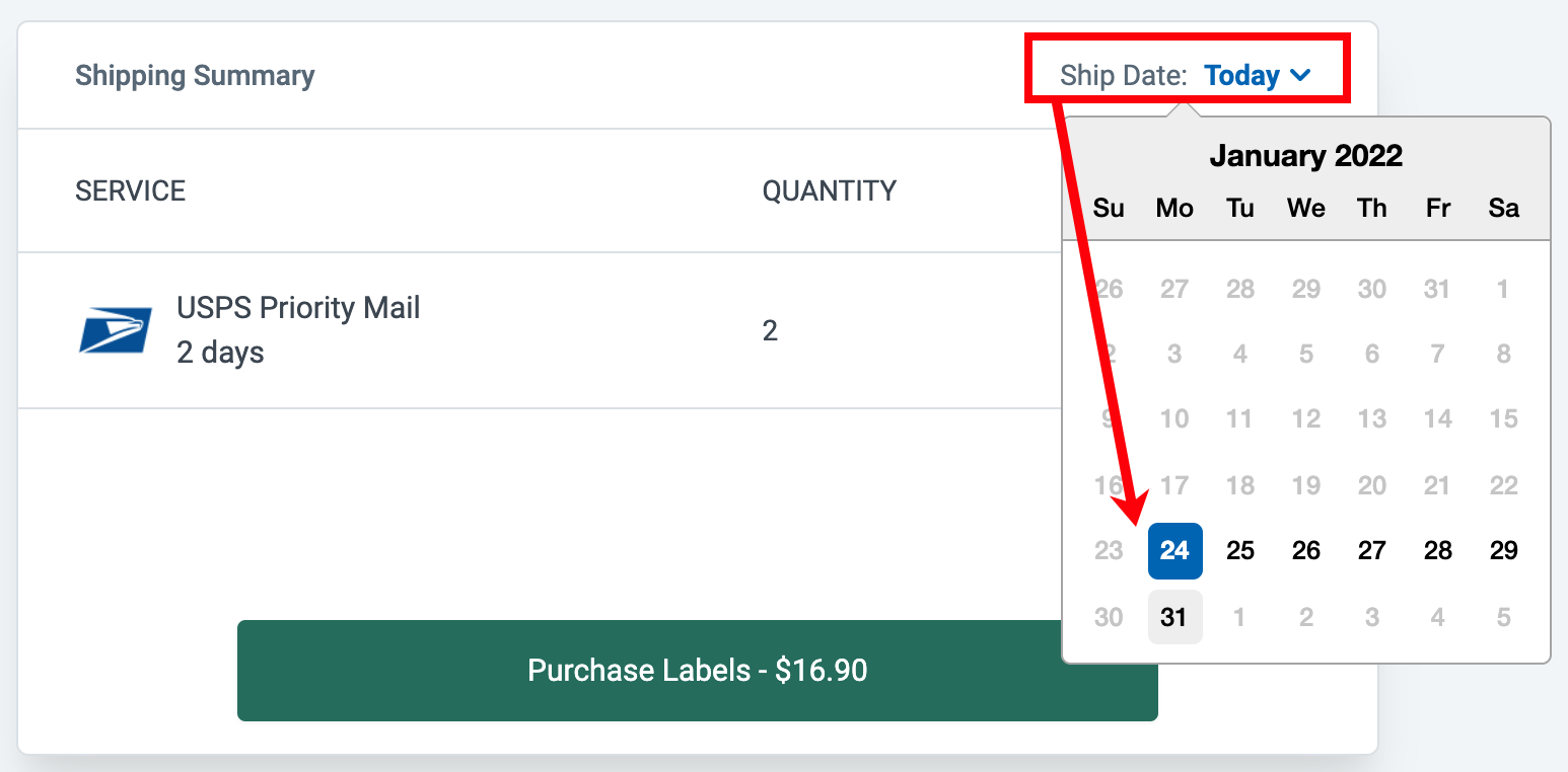 Change the Ship Date PayPal Shipping Center Help