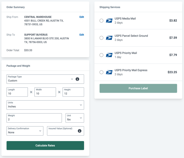 PayPal Shipping Center Overview PayPal Shipping Center Help