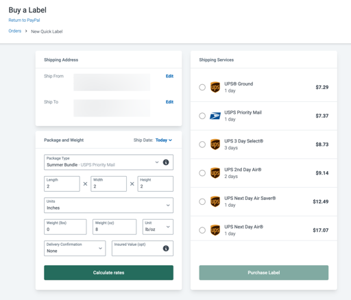 How To Print, Manage and Create a Shipping Label